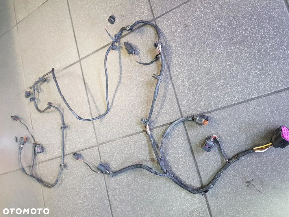 WIĄZKA INSTALACJA ZDERZAKA VW PASSAT B6 CC HALOGENÓW KIERUNKOWSKAZÓW PDC  3C0 3C8 - 3