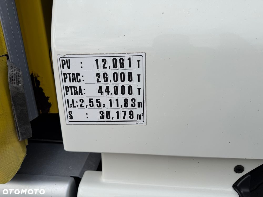 MAN TGX 26.420 6x2 // Oś podnoszona // Firanka // Winda - 15