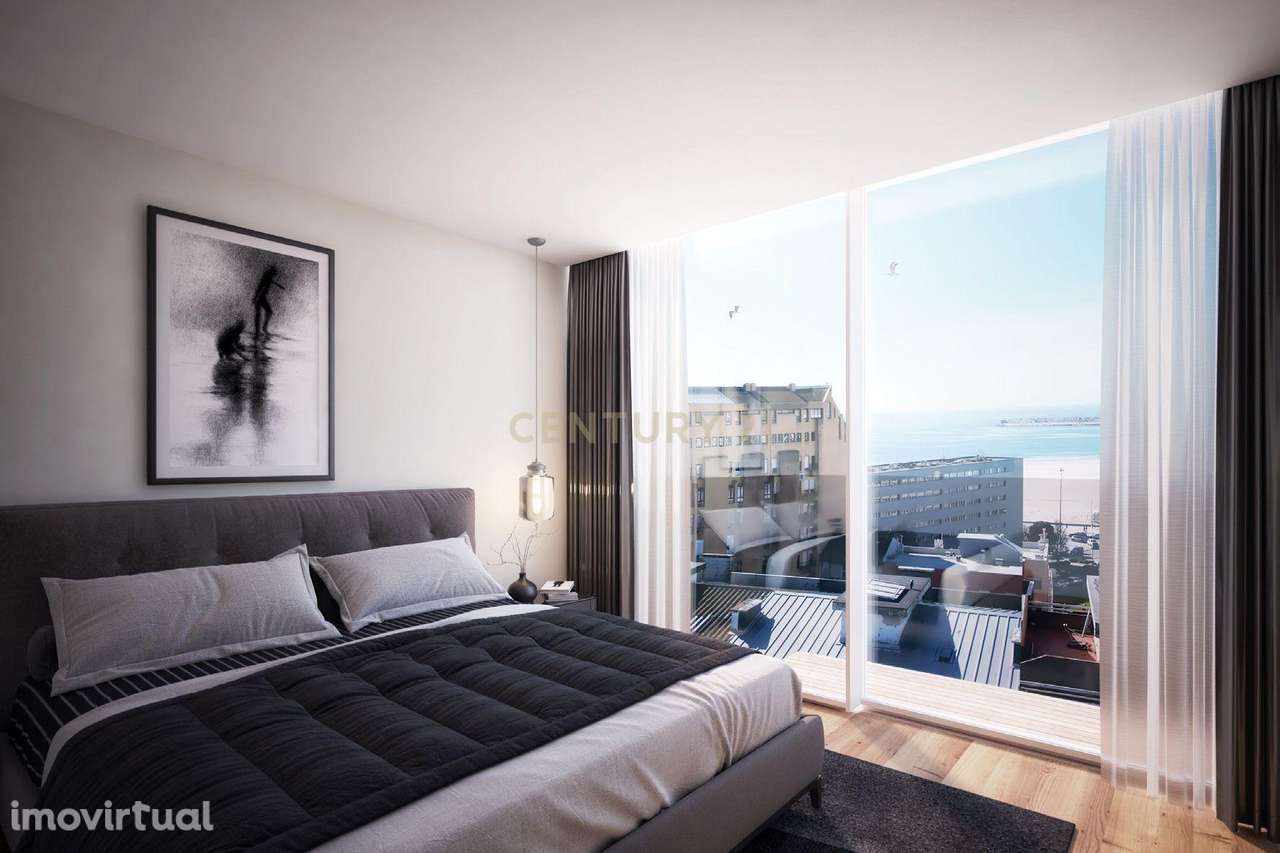 Luxuoso T1 em Matosinhos com Acabamentos de Qualidade - Grande imagem: 5/9