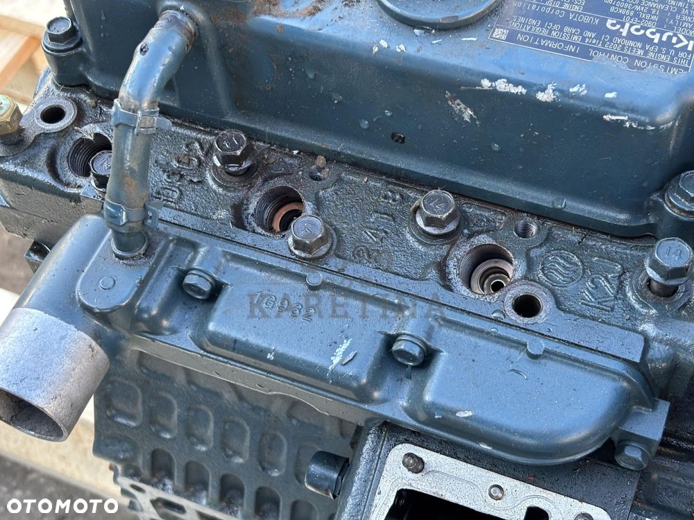 Kubota D902 D902-EF01 D902-K3A HKBXL.898KCB Silnik Słupek Pokrywa Blok Głowica Miska Tłok Klawiatura - 11
