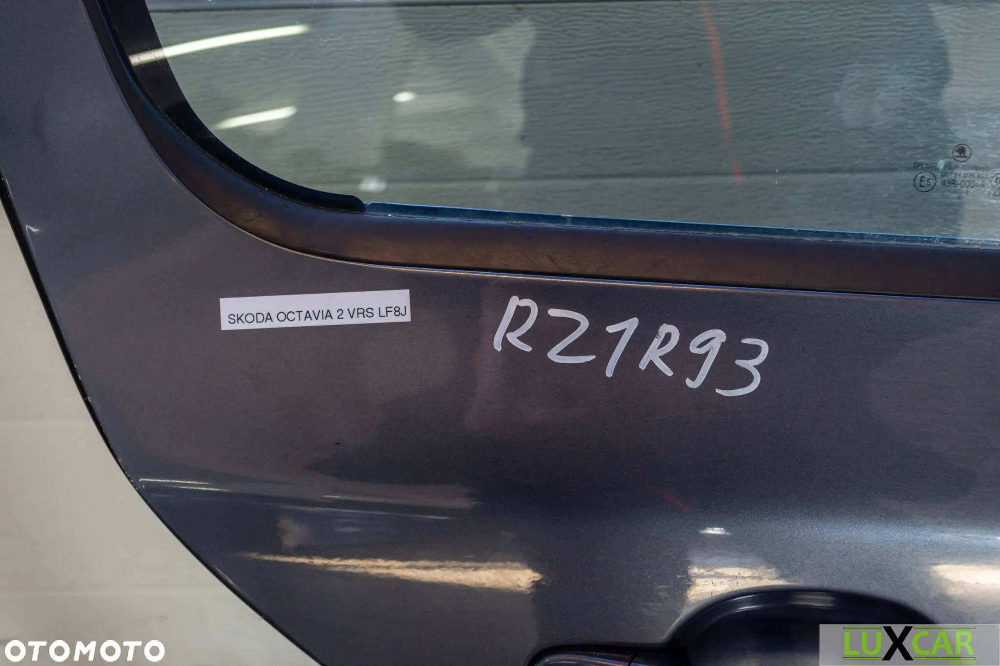 SKODA OCTAVIA II 2 VRS DRZWI PRAWE TYŁ KOLOR LF8J GORLICE RZ1R93 - 4