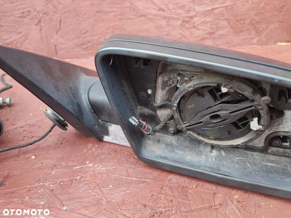 BMW E60 LCI / E61 LCI. ORYGINALNE LUSTERKA EUROPA LEWE / PRAWE ELEKTRYCZNIE SKŁADANE, FOTOCHROMATYCZNE PODGRZEWANE. W KOL. TIEFGRUEN METALLIC. O NR: 7 078 359 / 7 078 360 / 6 974 452 / 6 974 453 OEM. SPRAWNE W 100%. - 5