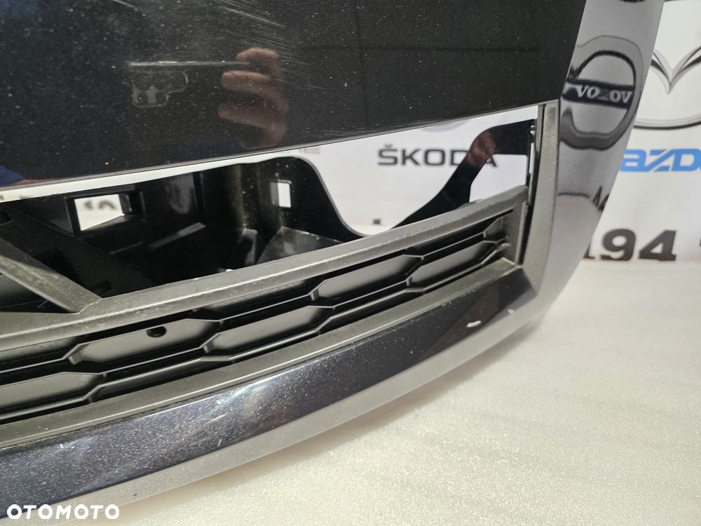 SKODA OCTAVIA 3 III LIFT 16- 5E0 ZDERZAK PRZEDNI PRZÓD NA SPRYSKI , BEZ PDC + KOMPLET KRATEK , NR 5E0807221N , NR AUKCJI NZ1677 - 20