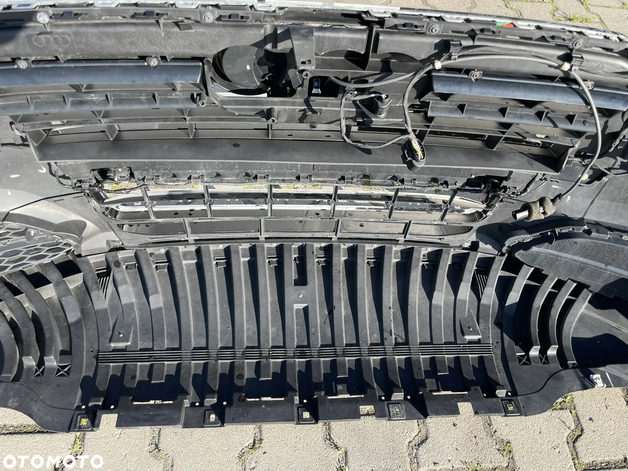 Audi A8 S8 D4 Lift zderzak przód przedni kompetny LY9B - 12