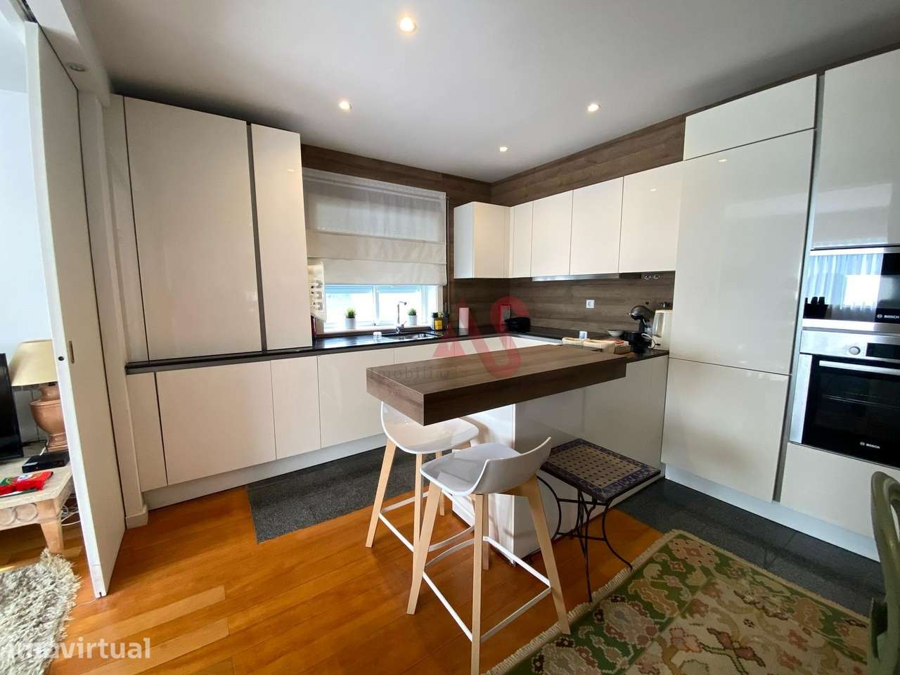 Apartamento T1 para arrendar na 2ª linha do mar em Leça de Palme - Grande imagem: 4/15