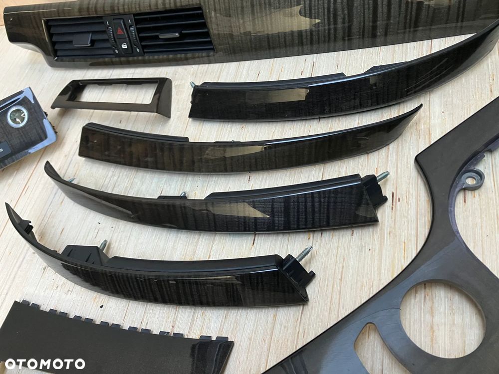 DEKORY LISTWY OZDOBNE BMW E60 E61 DREWNO PASKI PRZED LIFT - 19