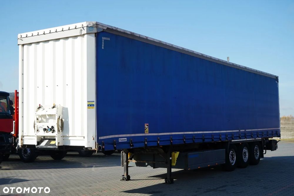 Krone FIRANKA / STANDARD / KOSZ NA PALETY / OŚ PODNOSZONA / SAF - 3