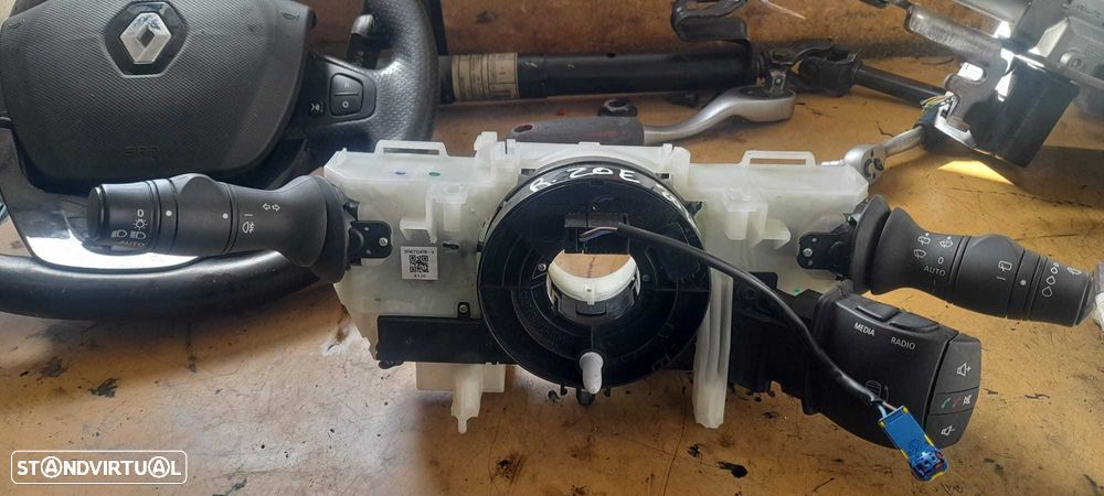 Conjunto de manetes e fita airbag renault zoe 2019 - 1