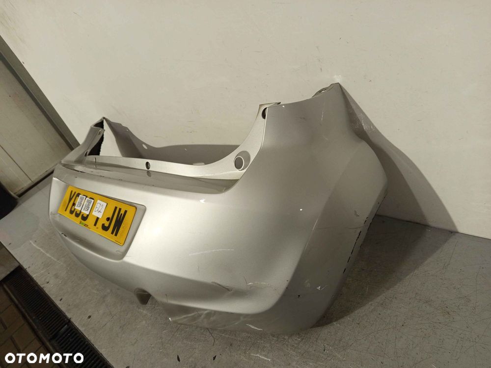 + ZDERZAK TYŁ TYLNY OPEL AGILA II B Z157 SREBRNY - 2