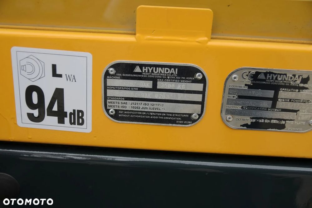 Hyundai Minikoparka HYUNDAI 25z 9AK * ZNAKOMITY STAN! - 25