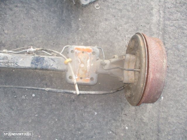 Eixo Eix597 CITROEN JUMPER 1997 2.5D 85CV 4P BRANCO TRÁS CUBOS COMPLETO - 2