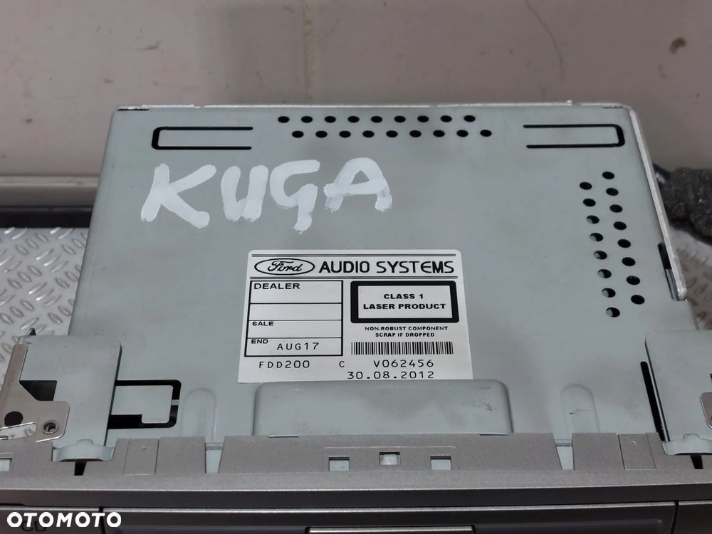 RADIOODTWARZACZ RADIO CD FM FORD KUGA MK1 R2012 NR 8V4T18C815AE - 2