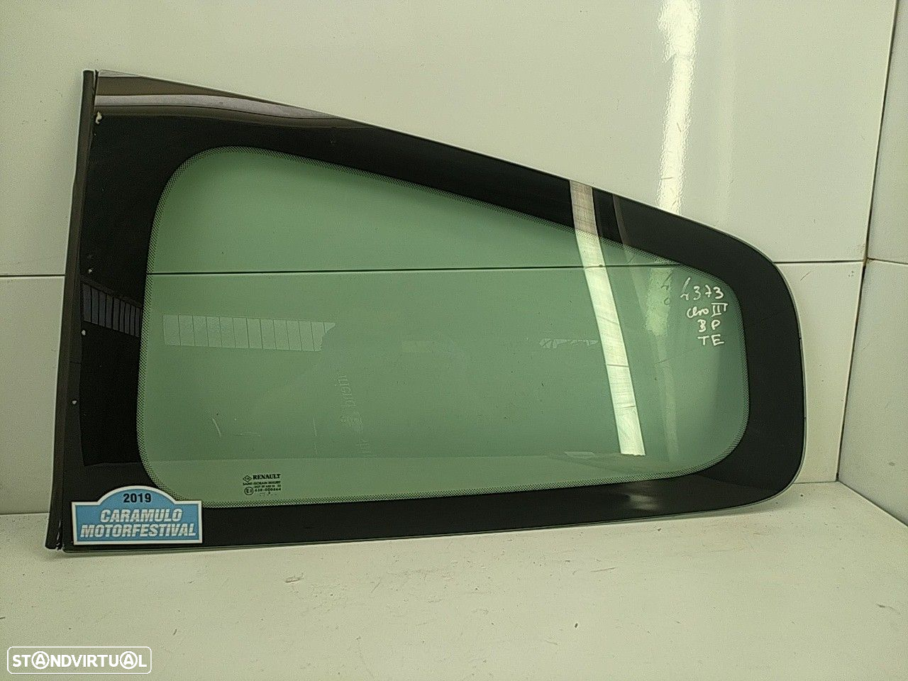 Vidro Lateral Painel Tras Esquerda Renault Clio Iii Caixa (Sb_, Sr_) - 2