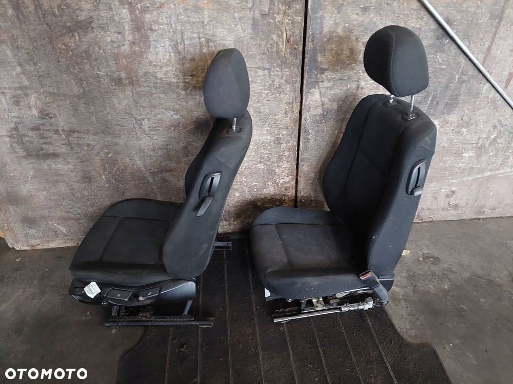 FOTELE KOMPLET LEWY PRAWY KANAPA TYŁ BMW E46 316TI COMPACT - 2