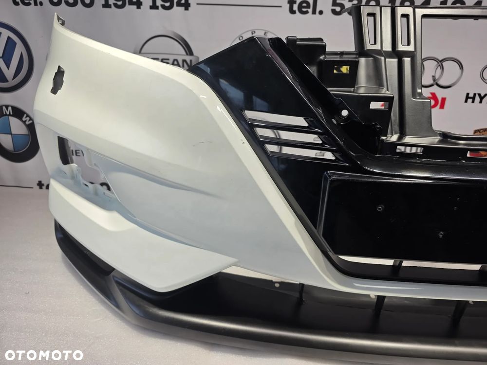 NISSAN QASHQAI II LIFT 17- ZDERZAK PRZEDNI PRZÓD BIAŁY NA SPRYSKI + LISTWA POD GRILL , NR 62022HV00H , NR AUKCJI NZ1754 - 27