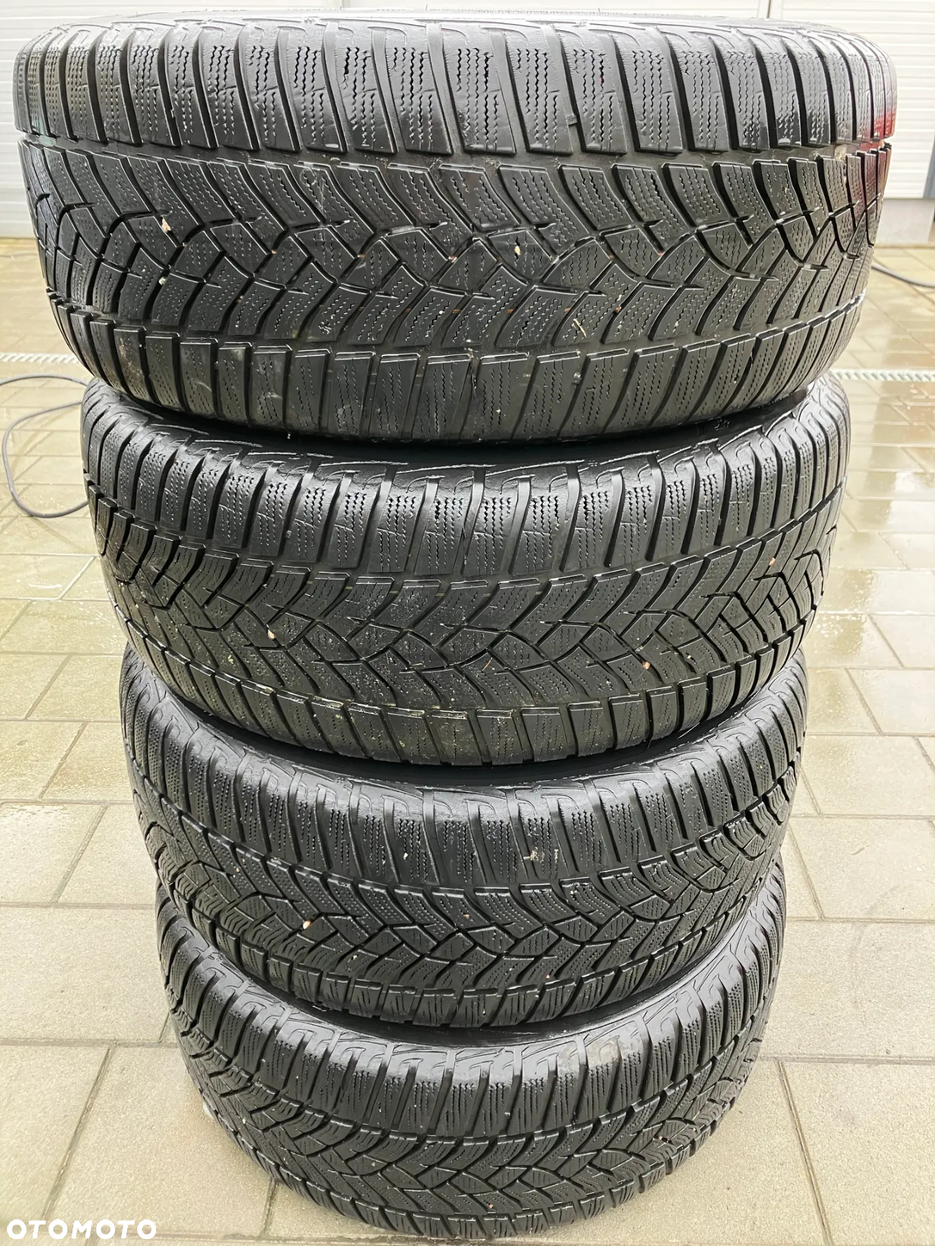 ALUFELGI KOŁA BMW E60 E61 X-DRIVE XD 17 CALI ET40 IS40 GOODYEAR ULTRAGRIP 245/45/17 ZIMA 5x120 KOŁA FELGI - 5