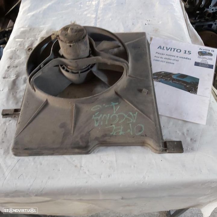 Ventoinha Motoventilador Opel Ascona 1.6 - 2