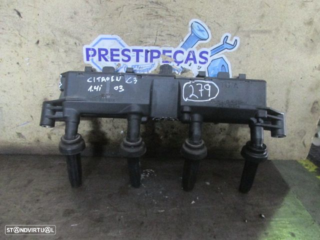 Bobine 269519603 9654814480 CITROEN C3 2003 1.4 I CITROEN C3 2006 1.4I 8V 75CV 5P CINZENTO - 2