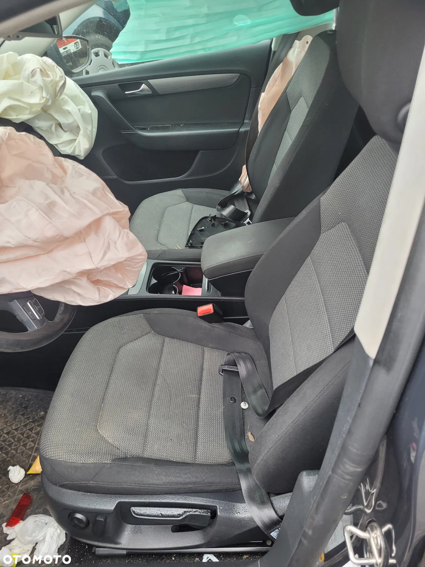 VW VOLKSWAGEN PASSAT B7 fotel fotele kanapa deska kokpit podsufitka boczek boczki klamka podłokietnik licznik - 3