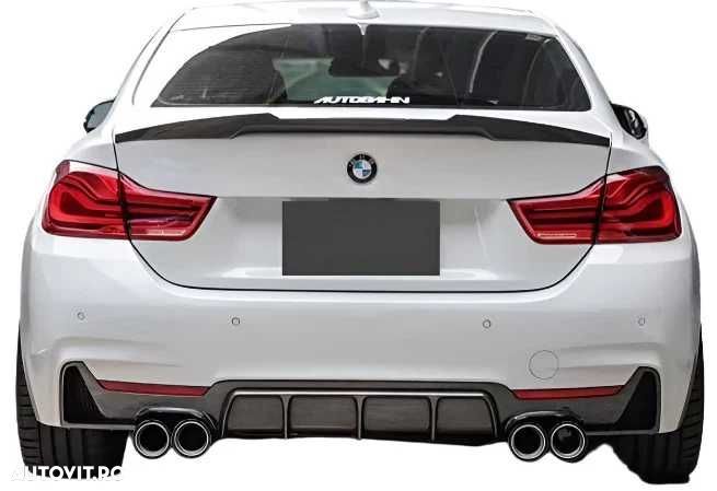 Difuzor Bara Spate M Performance BMW F32 F33 F36, Evacuari Duble Quad - 2