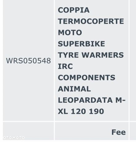 Nowe Koce grzewcze warmers Leopard IRC 120/190 M/ XL - 5