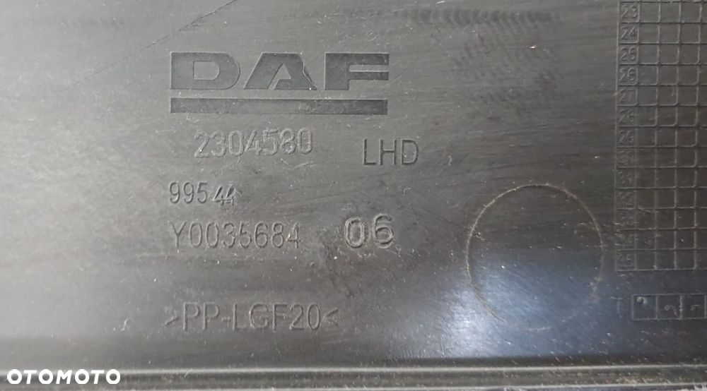 XG PANEL DESKI ROZDZIELCZEJ 2304580 DAF XG XF NOWY MODEL wersja LHD - 5