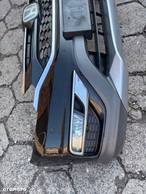 HONDA CR-V IV ZDERZAK PRZEDNI ATRAPA POD RADAR CZUJNIKI PDC HALOGENY LIFT - 7