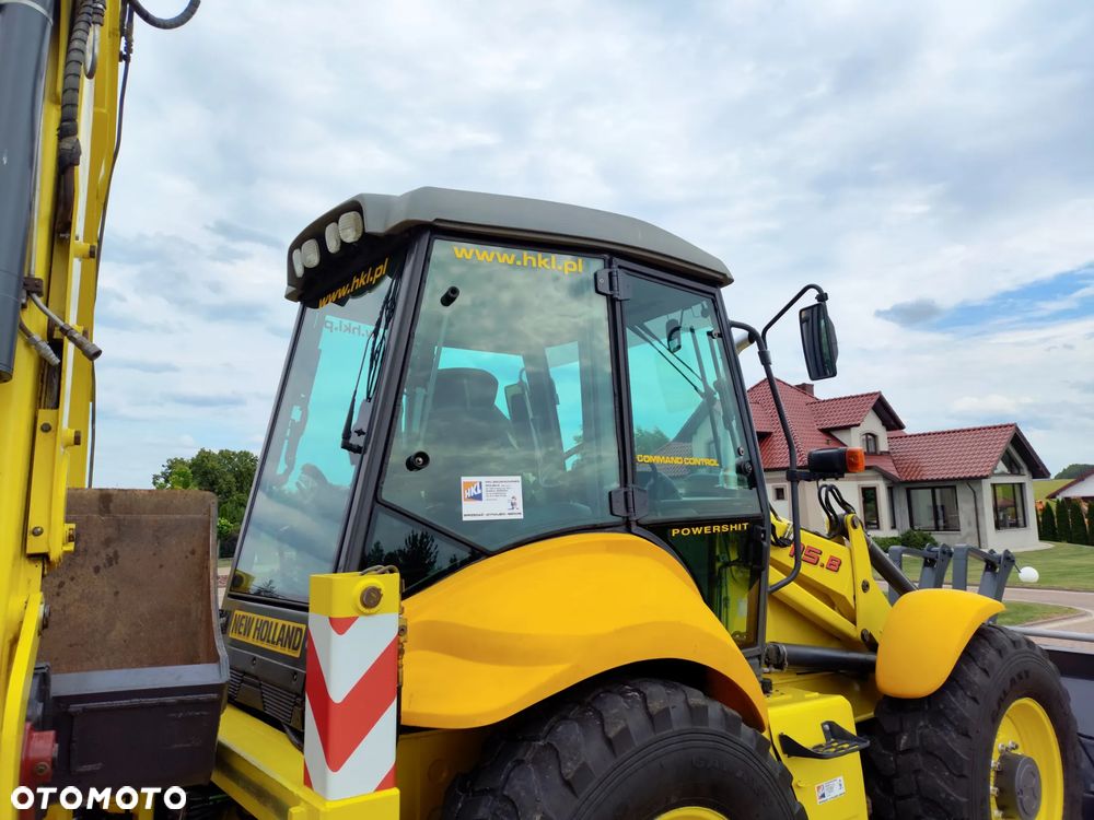 New Holland B115 B/ RÓWNE KOŁA / JOYSTICK / POWERSHIFT / SPROWADZONA / KOPARKO-ŁADOWARKA - 8