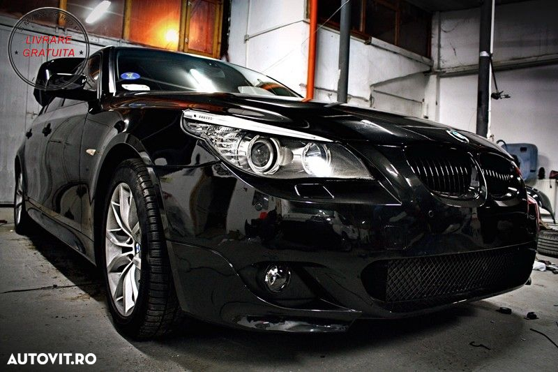 Bara Fata BMW Seria 5 E60 E61 (2007-2010) M-Technik Design fara Proiectoare Ceata- livrare gratuita - 7