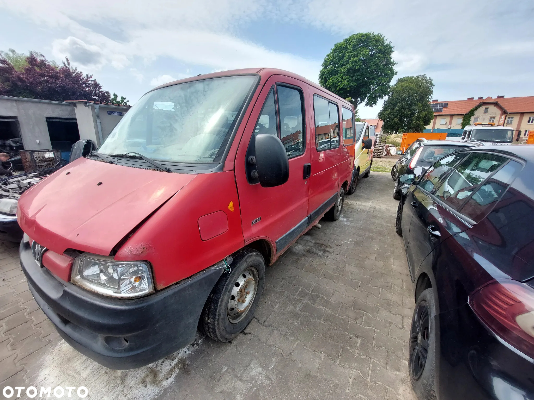 Peugeot boxer 2,2d 2003 na części drzwi szyba fotel lusterko - 6