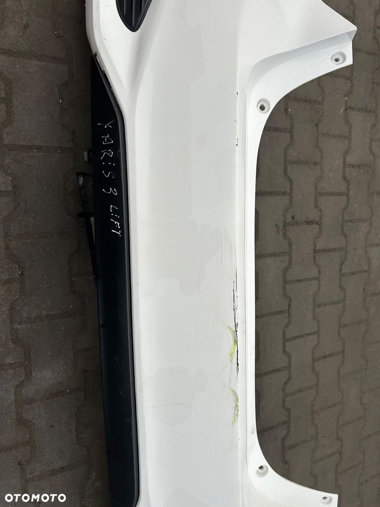 Toyota Yaris III lift 2017-2020 zderzak tył tylny - 2