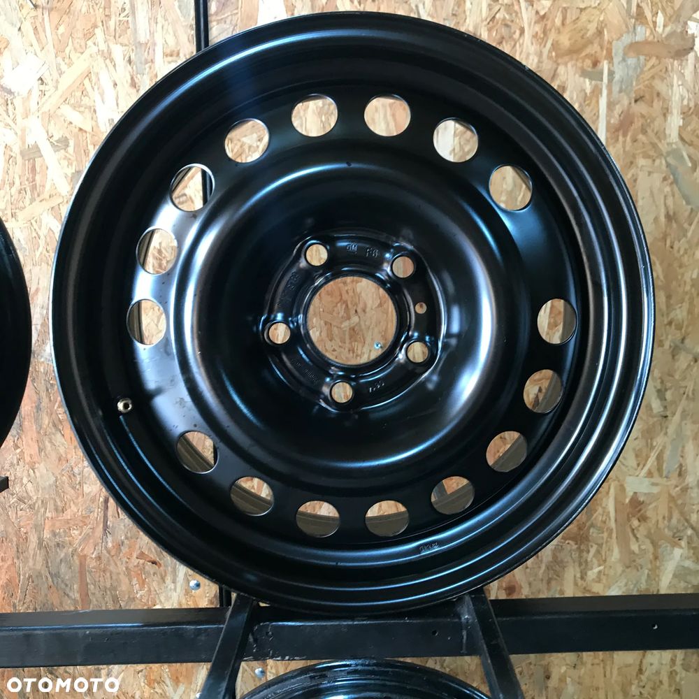 4 FELGI STALOWE OPEL CORSA D, ZAFIRA A  15'' 6J  ET39 , +TPMS - 3