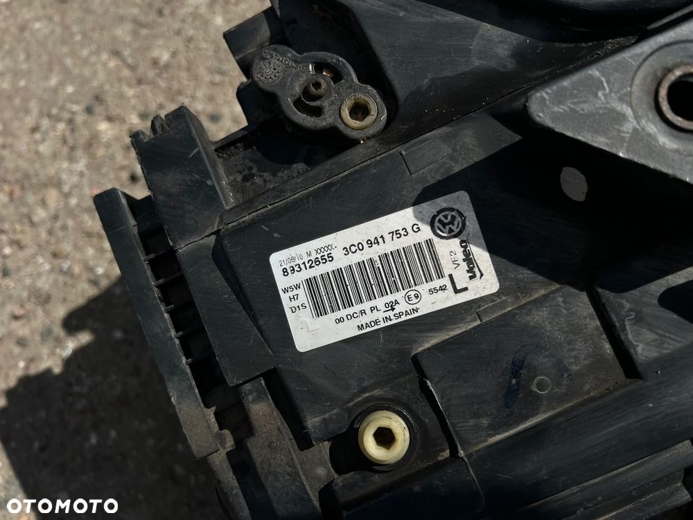 LAMPA PRZEDNIA LEWA PASSAT B6 3C0941753G XENON SKRĘTNY VOLKSWAGEN 2005-2010 - 2
