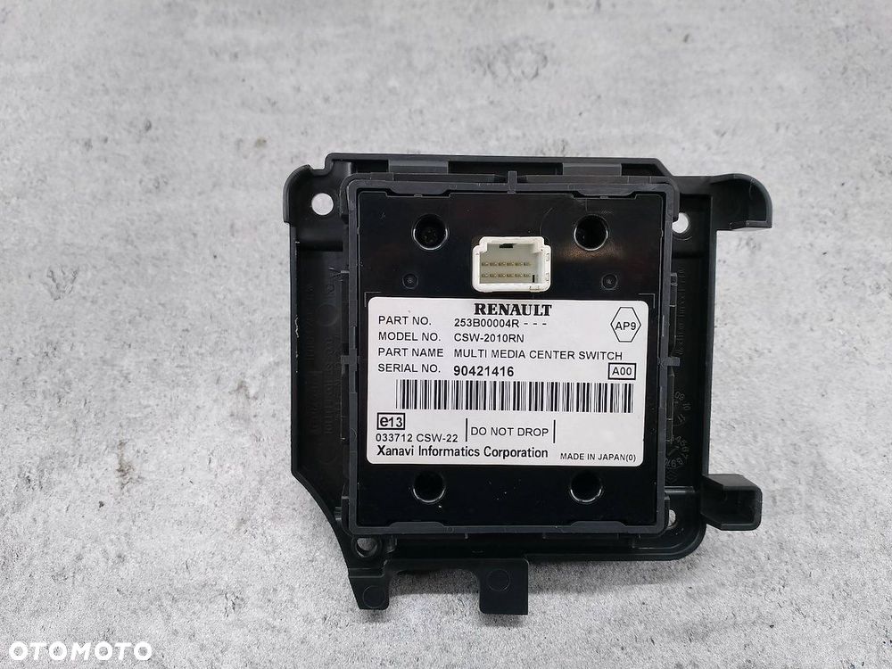 PANEL STEROWANIA RADIA RENAULT MEGANE III 253B00004R - 3