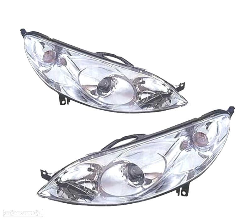 FARÓIS OPTICAS PARA PEUGEOT 407 04- - 1