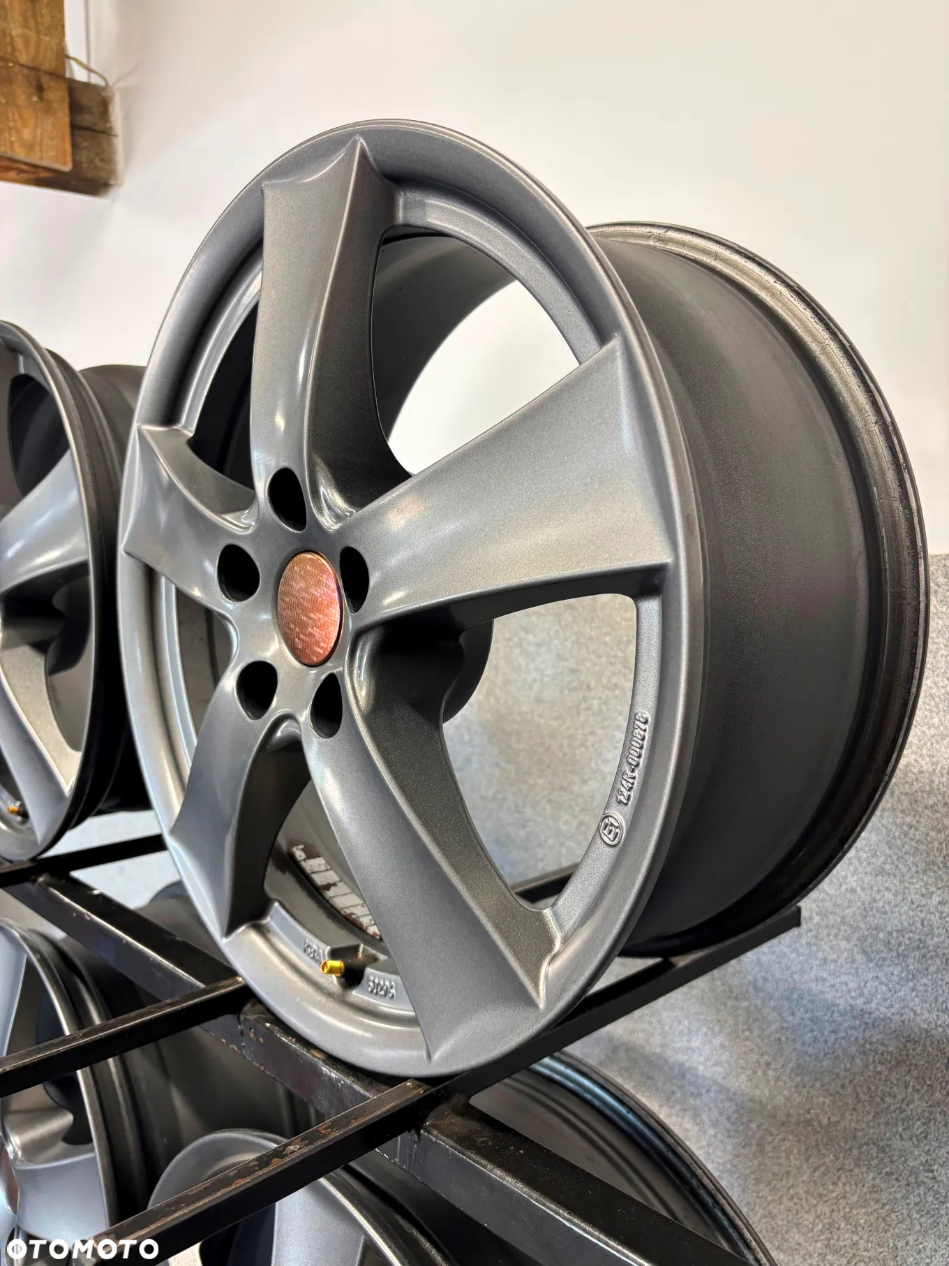 4 FELGI ALU. VW PASSAT, ARTEON,TOURAN,CADDY, GOLF, AUDI A4, A6, SKODA OCTAVIA 17'' 7J ET40 - 6