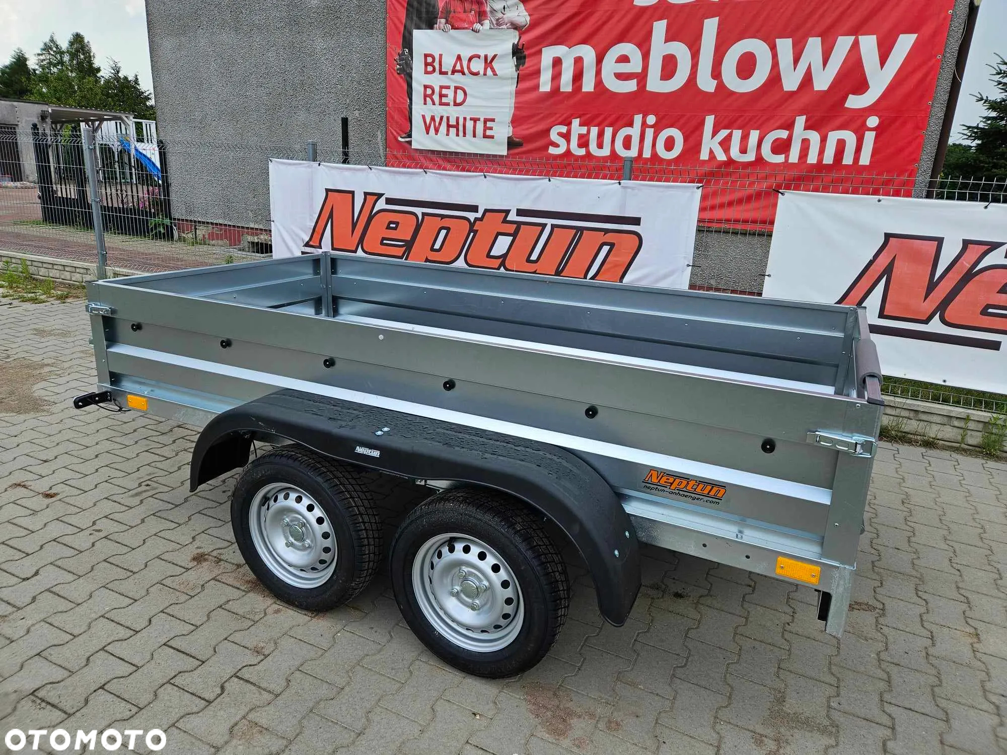 Neptun RUSTIK N7-236 skrzynia 236 x 129cm burty 40cm! 2 osie - 5