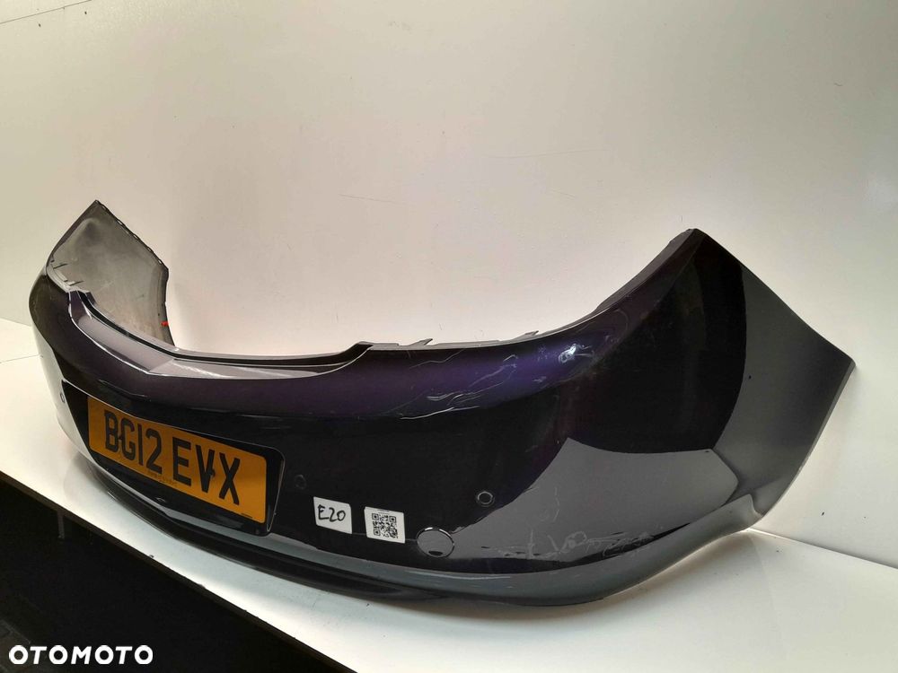 } ZDERZAK TYŁ TYLNY OPEL INSIGNIA A I 1 Z22K FIOLET FIOLETOWY PDC CZUJNIKI - 3