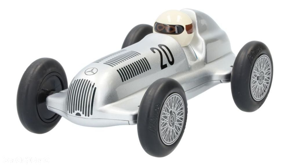 MERCEDES-BENZ Classic Silver Arrow zabawka dla dzieci 16cm samochod model OE - 1