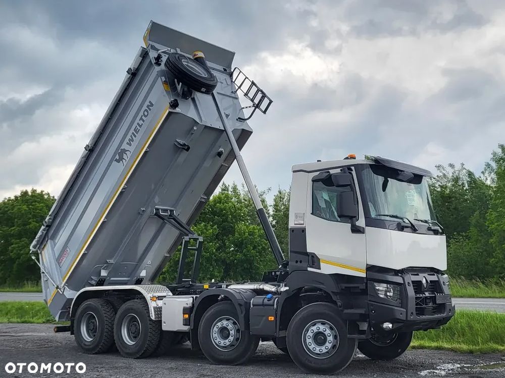 Renault 8x4 || Zabudowa Wywrotka HPV 18m3 Wielton - 7