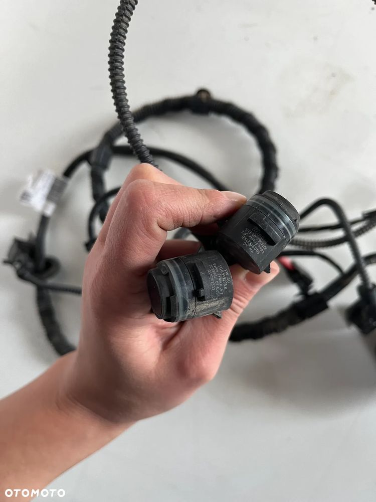 WIĄZKA ZDERZAKA TYLNEGO VW T6 7LA971541A PDC CZUJNIKI 4SZ 5Q0915275B KOMPL - 3