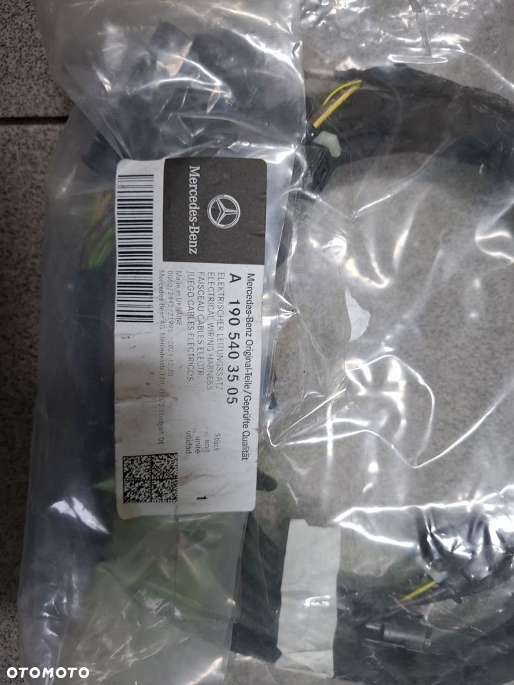 WiązkaInstalacjaPdcZderzakPrzódMercedesAMG GT 6xPDC A1905403505 NOWA - 3