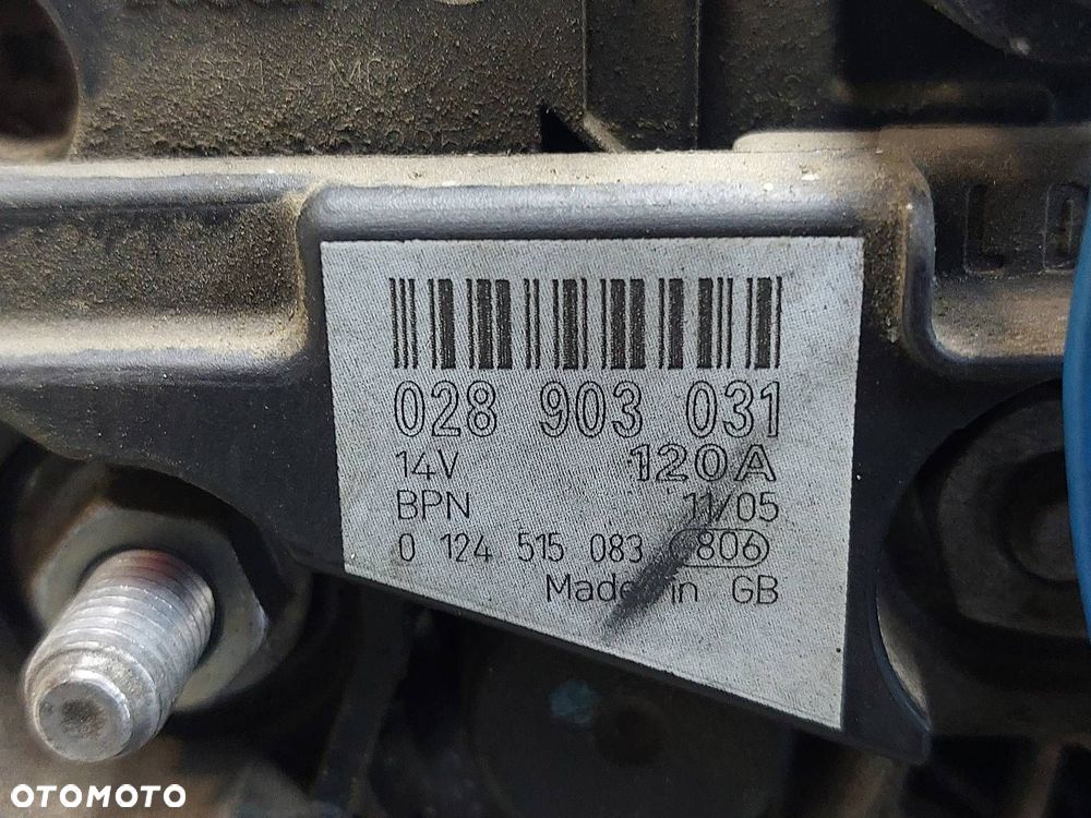 ALTERNATOR VOLKSWAGEN PASSAT B5 1.9 TDI 028903031 ID: 237444 - 5