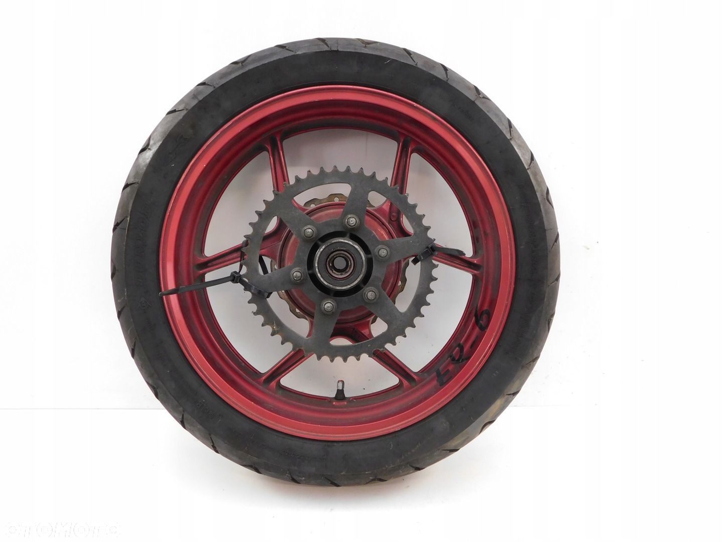 KAWASAKI ER6 09-11 KOŁO OPONA FELGA TYŁ - 1