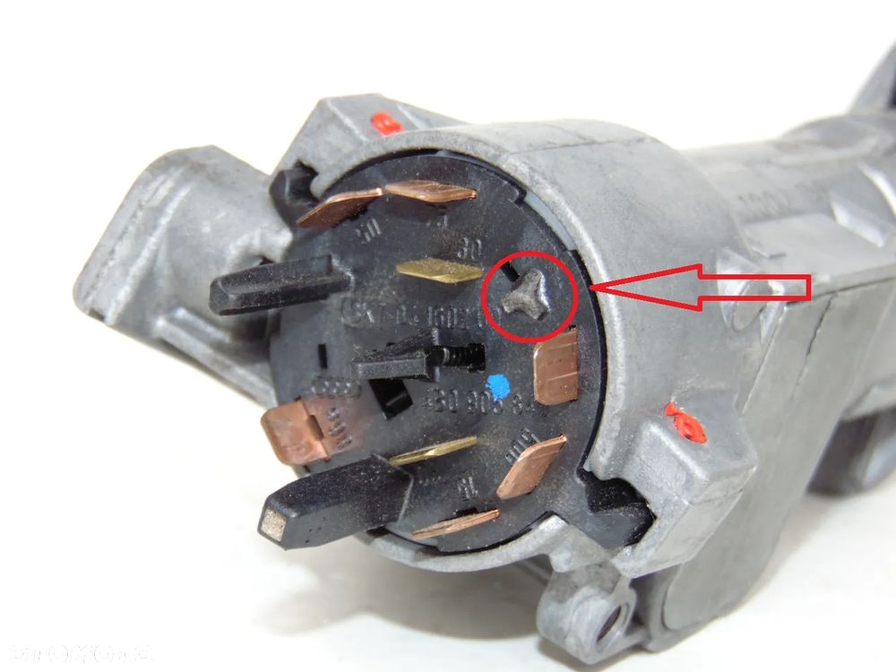 ORYGINAŁ stacyjka kluczyk 4B0905851C Skoda Fabia Octavia 1 I 96-10r - 7