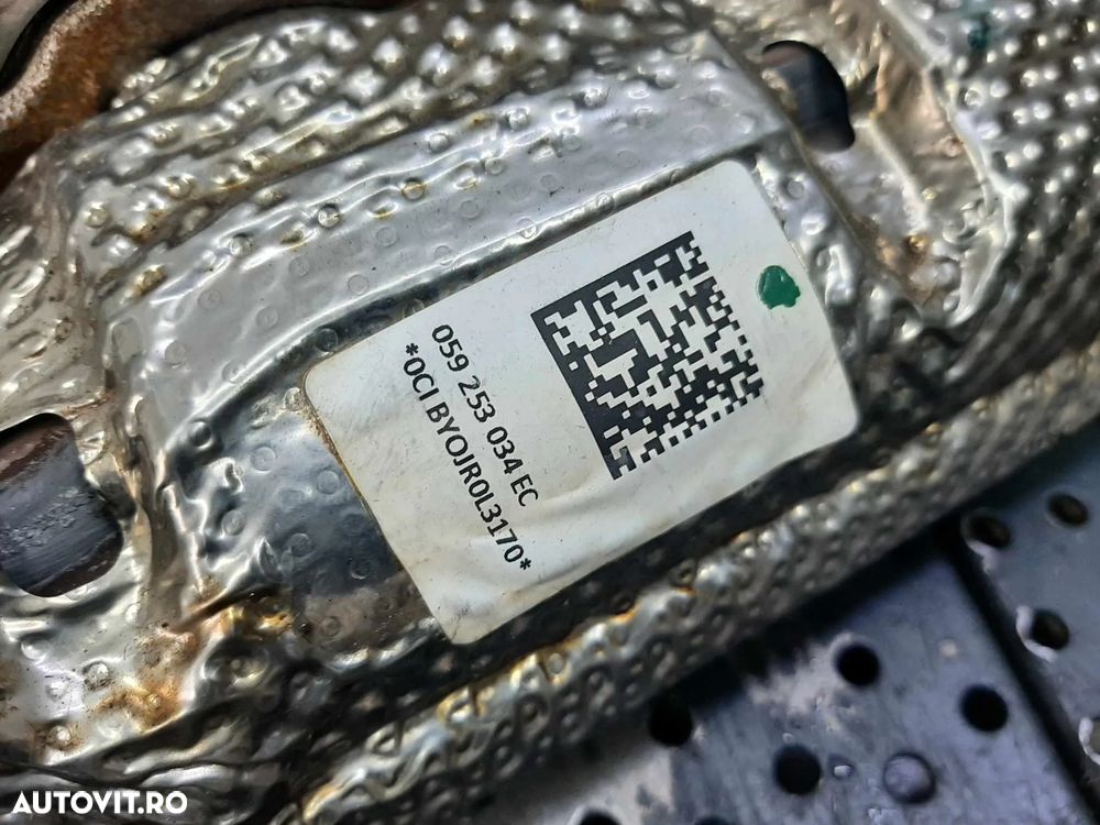 galerie evacuare dreapta 3.0 tdi dmk audi a6 c8 4k  059253034ec - 3