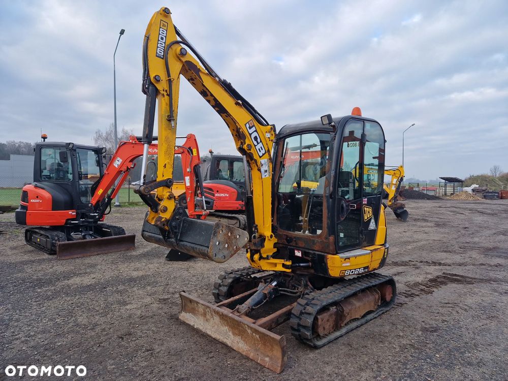 JCB 8026 cts  , Bobcat E 27z , Yanmar Vio 27, Kubota 037-4 - 2