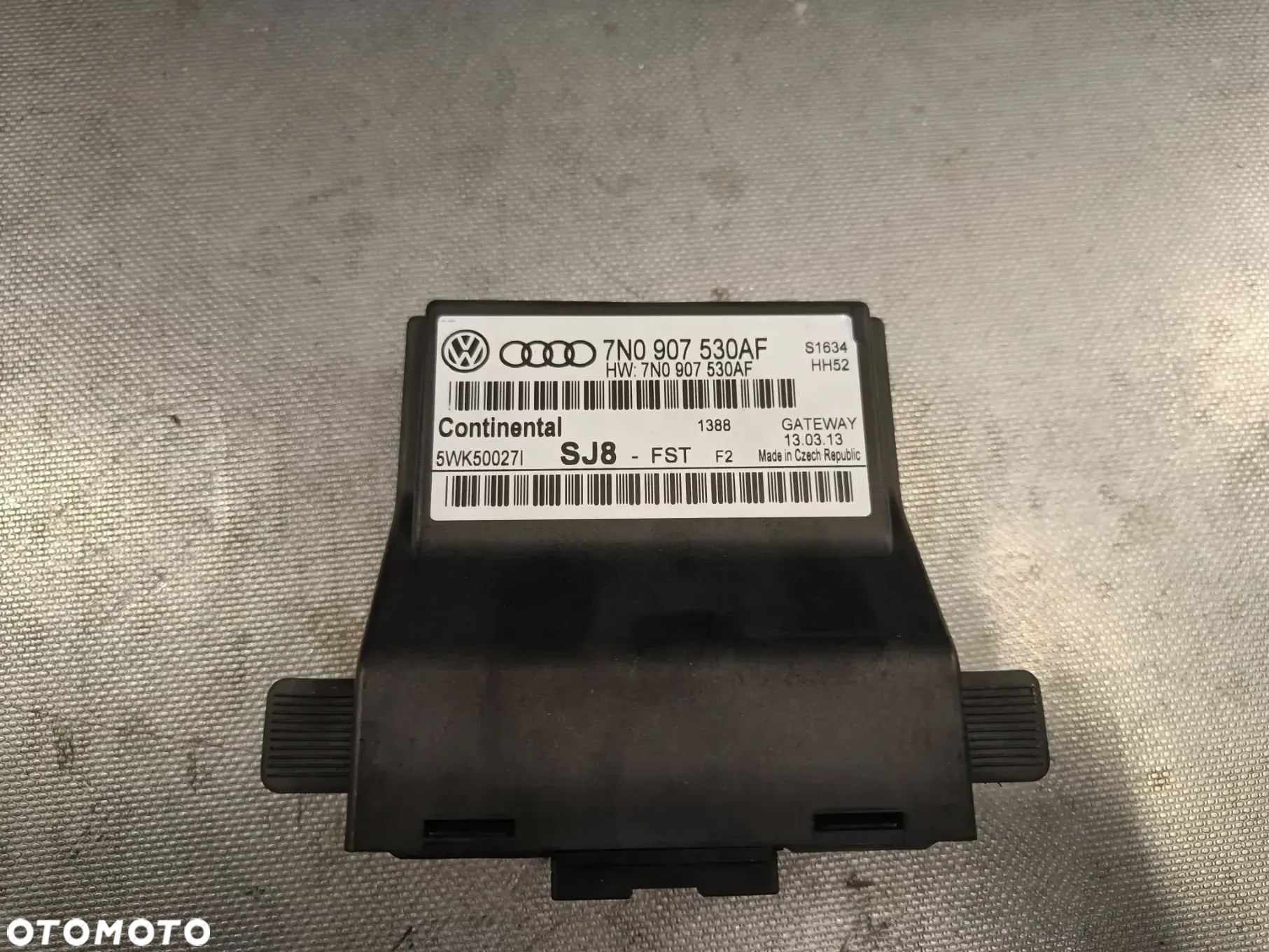 Moduł Gateway Sterownik Skoda Octavia Superb VW Golf VI Seat Audi 7N0907530AF - 1