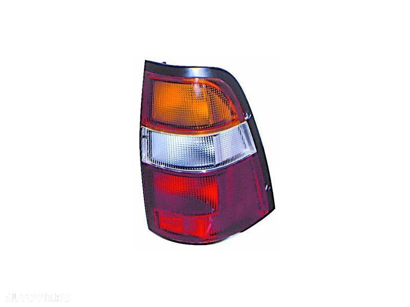 Stop spate lampa Isuzu Pickup, 1997-12.1997; Opel Campo, 1997-12.2001, spate, Dreapta, P21/5W+P21W; semnalizare portocalie; cu cablaje, Depo - 1