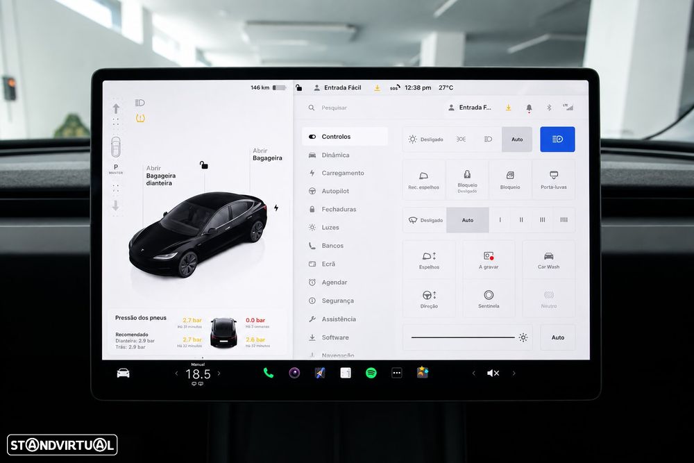 Tesla Model 3 Long Range Tração Traseira Premium - 24